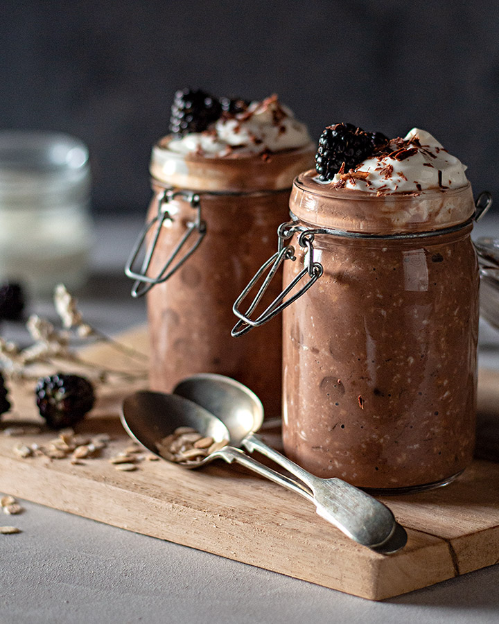 receta bircher muesli de chocolate