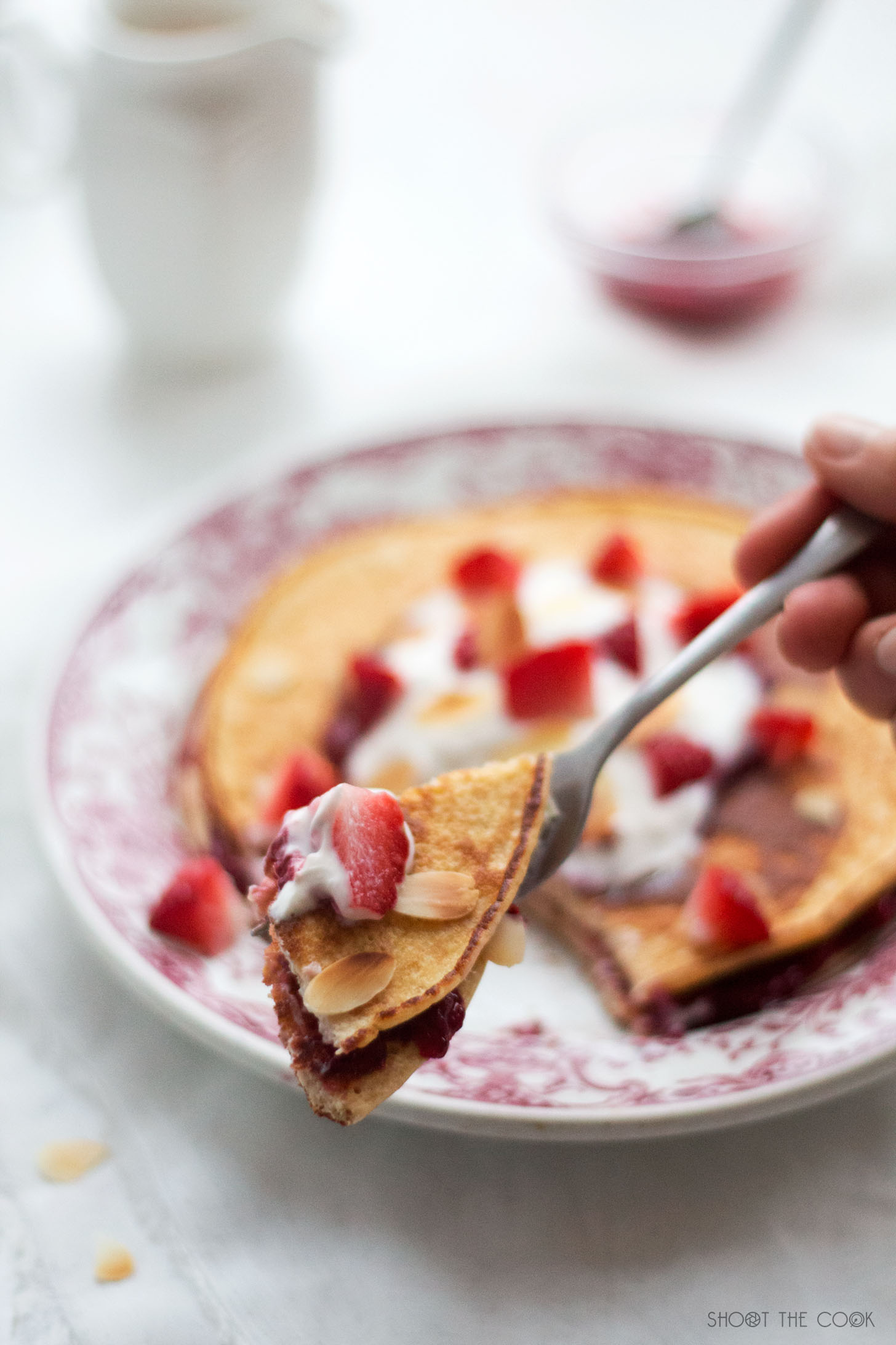 Receta pancakes - 3 ingredientes