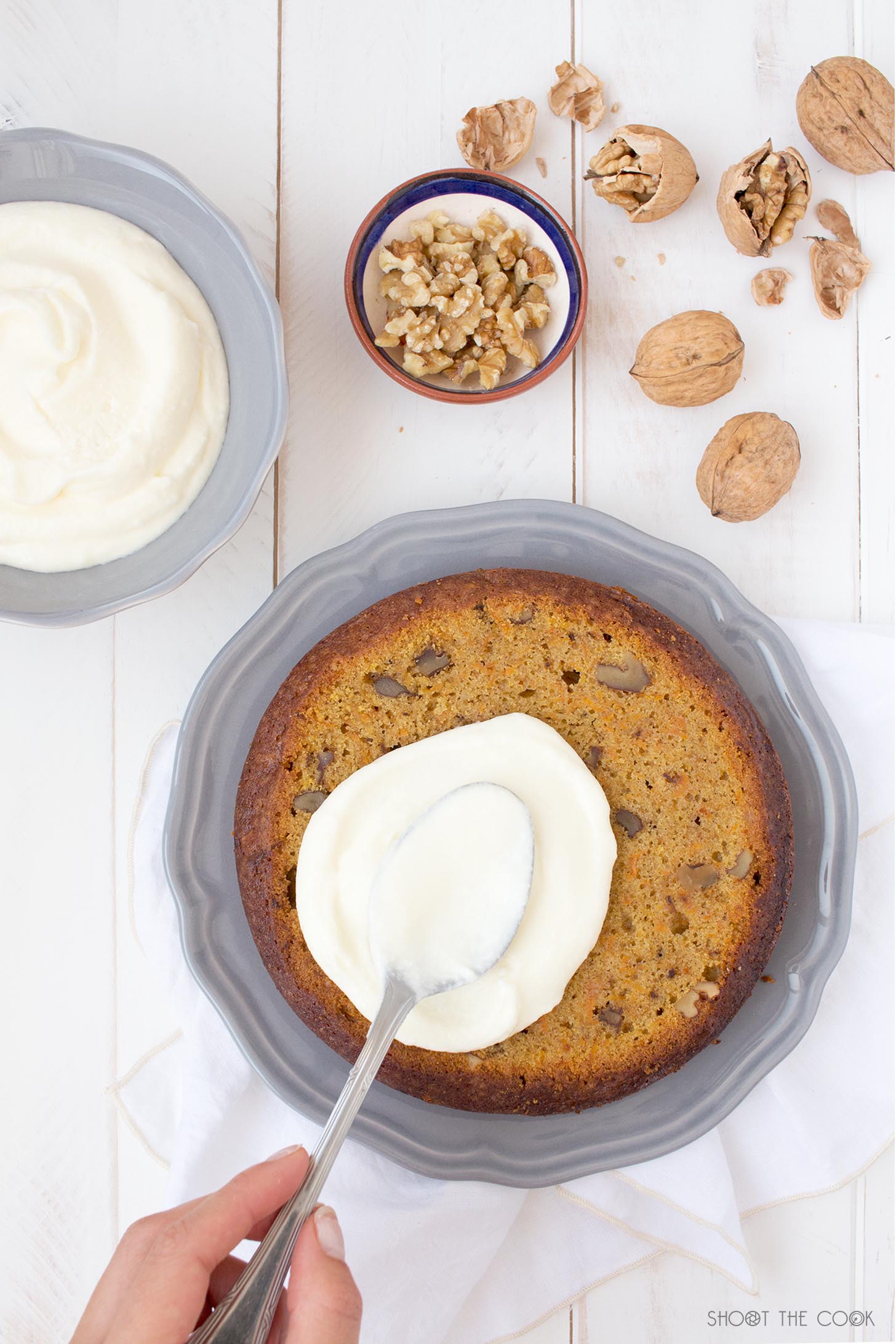 receta carrot cake facil